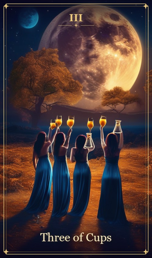 Three of Cups