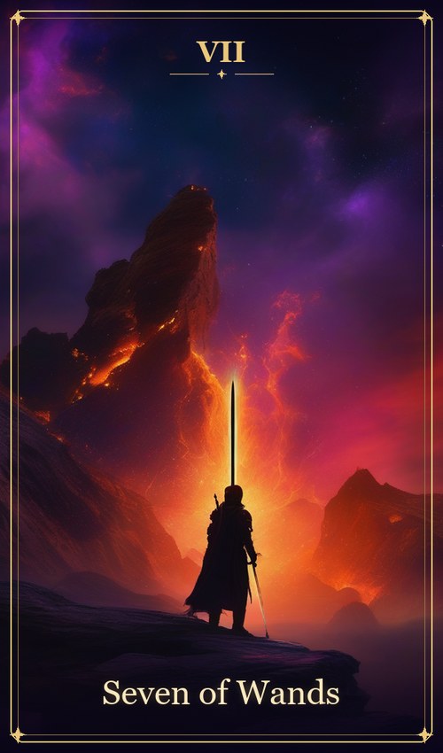 Seven of Wands